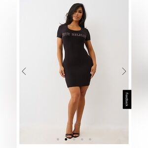 True Religion Arch Rib Tee Dress